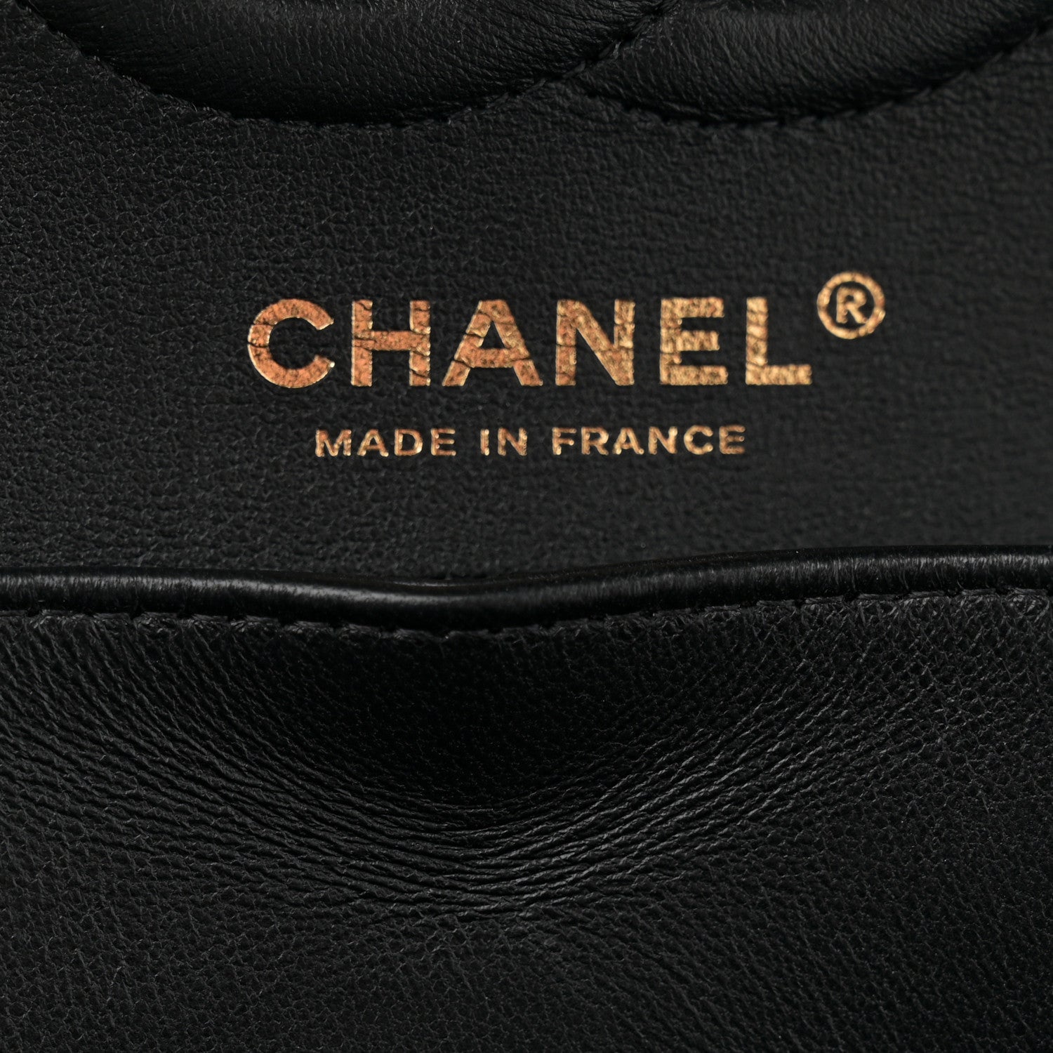 Chanel Lambskin Geometric Patchwork Medium Double Flap White Black 6 of 13