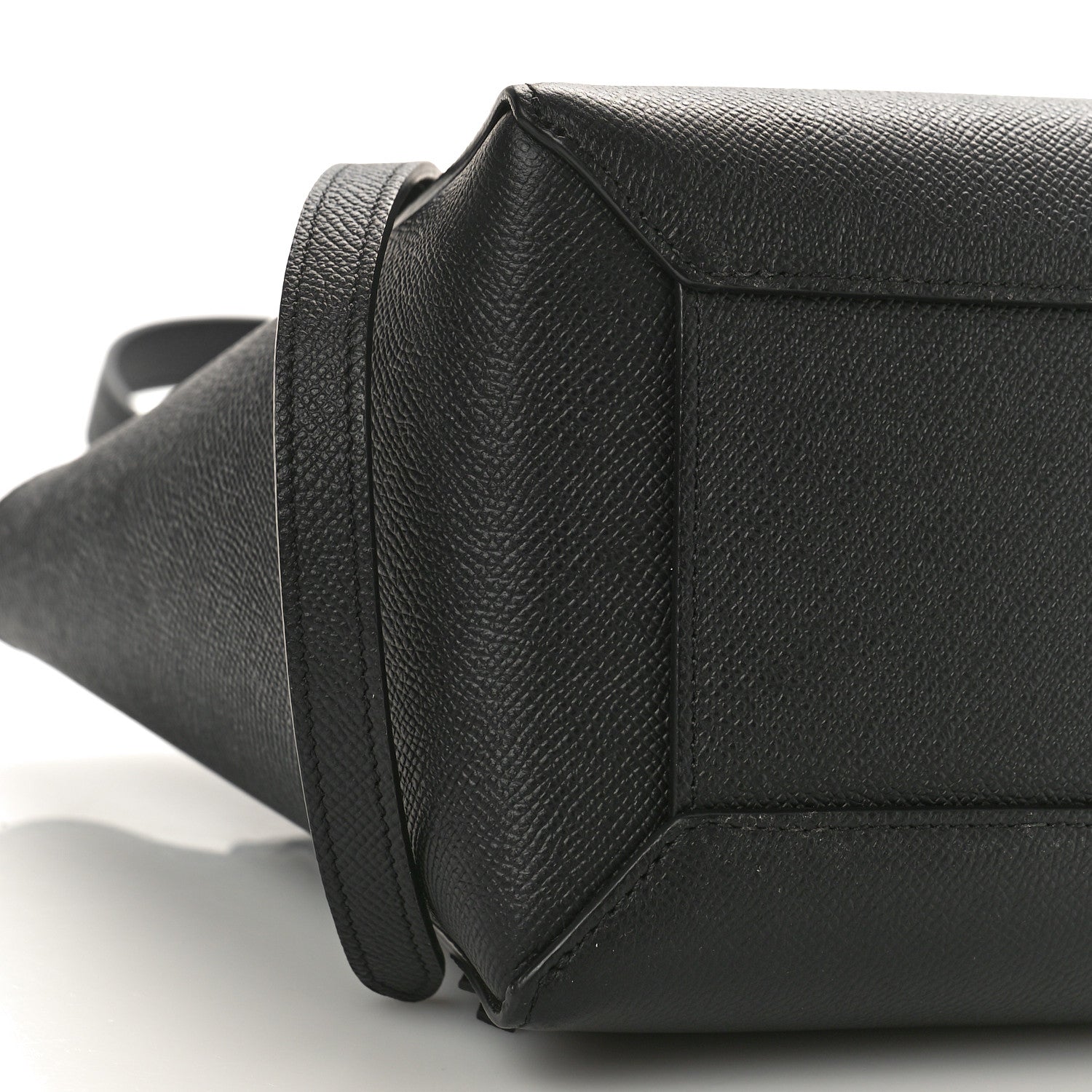 Celine Grained Calfskin Micro Belt Bag Black 6 of 7