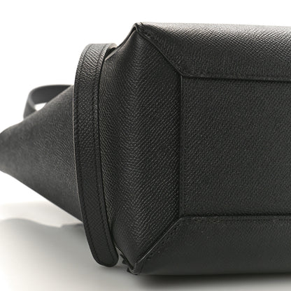 Celine Grained Calfskin Micro Belt Bag Black 6 of 7