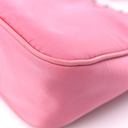 Prada Nylon Re-Edition 2005 Shoulder Bag Begonia 11 of 11