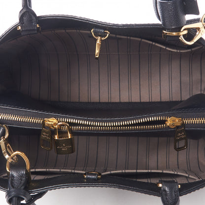 Louis Vuitton Empreinte Montaigne MM Black 6 of 7