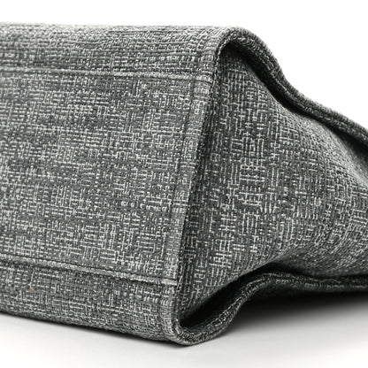 Chanel Canvas Medium Deauville Tote Charcoal 10 of 11