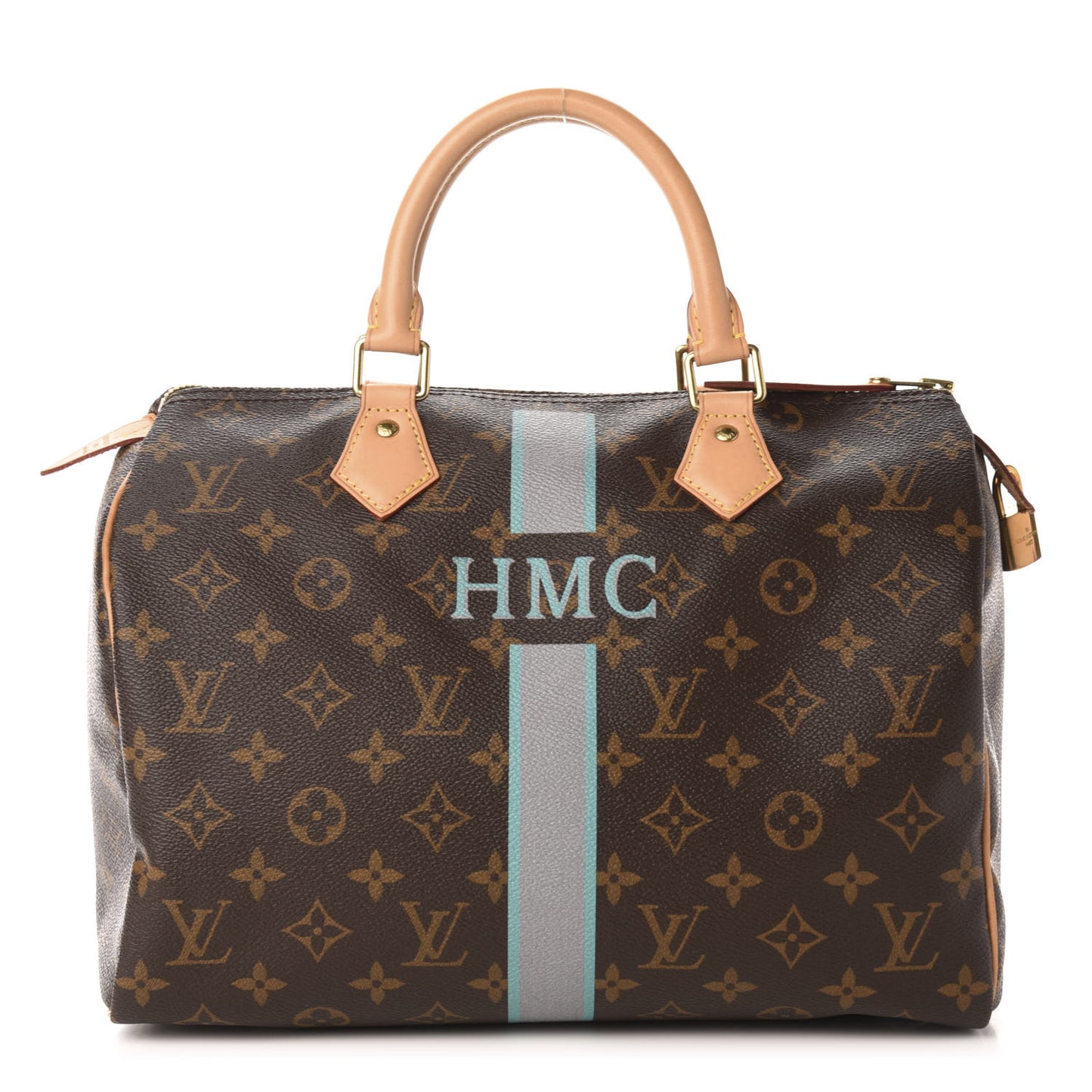 Monogram My LV Heritage Speedy 30 Gris Vert Clair