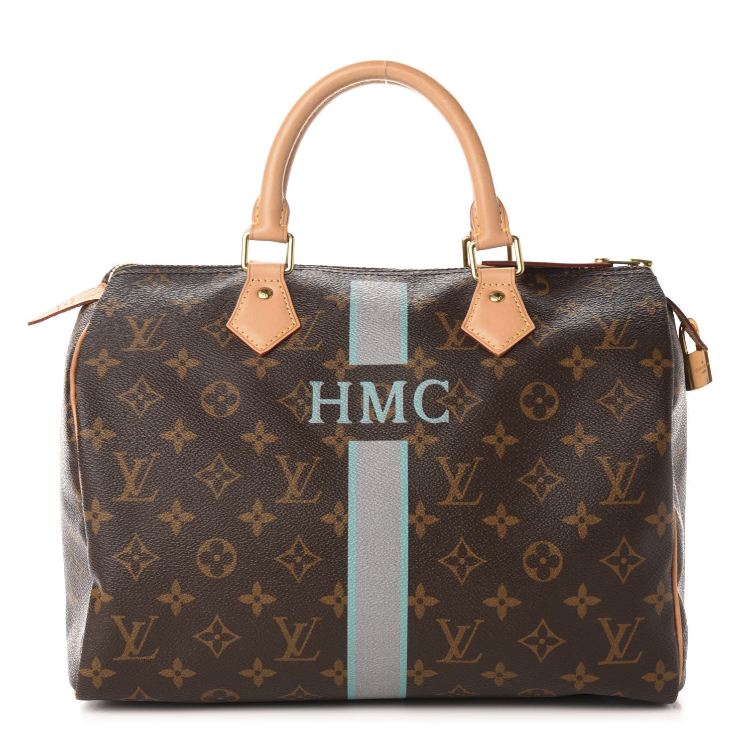 Louis Vuitton Monogram My LV Heritage Speedy 30 Gris Vert Clair 1 of 10