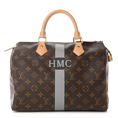 Louis Vuitton Monogram My LV Heritage Speedy 30 Gris Vert Clair 1 of 10