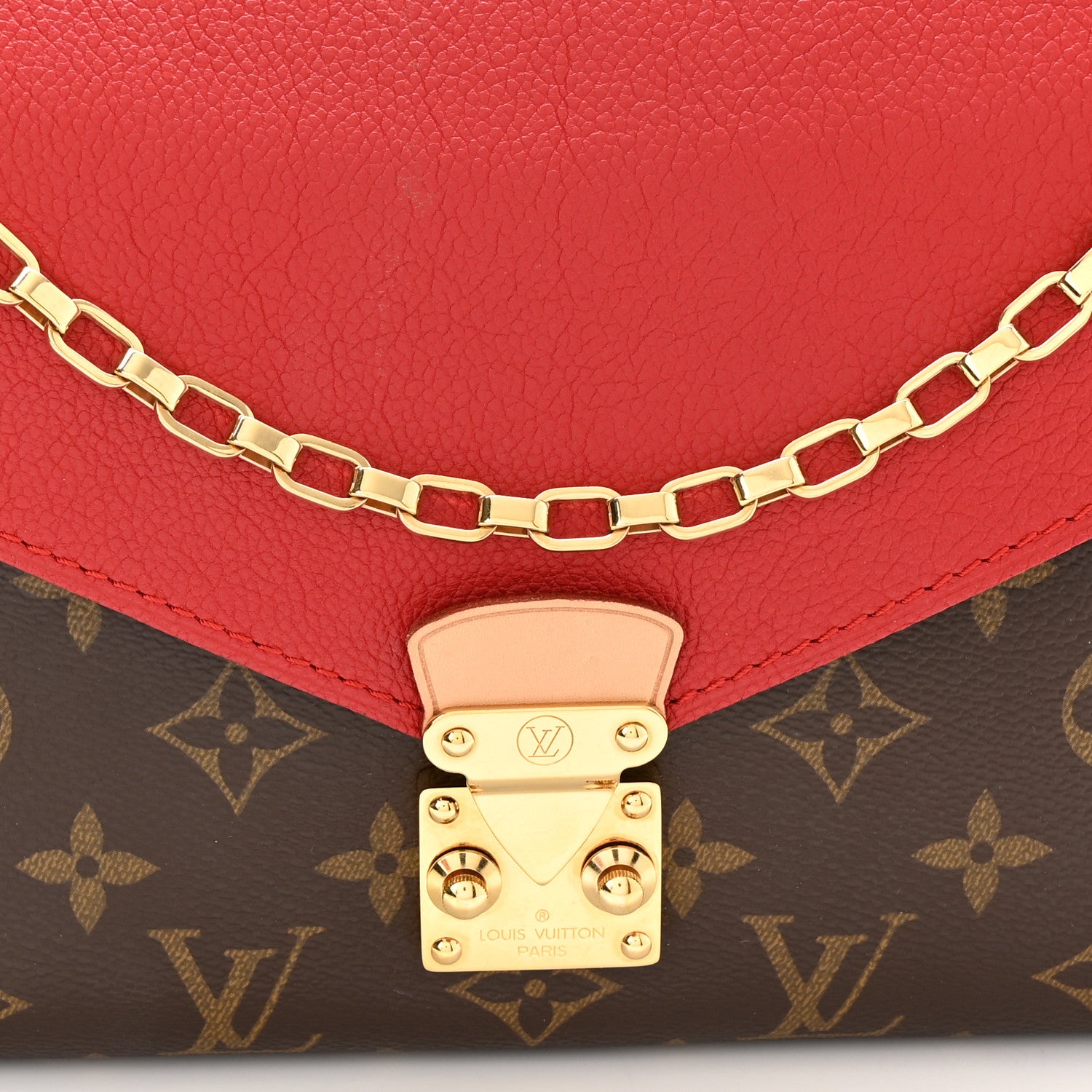 Louis Vuitton Monogram Pallas Chain Cherry 7 of 10