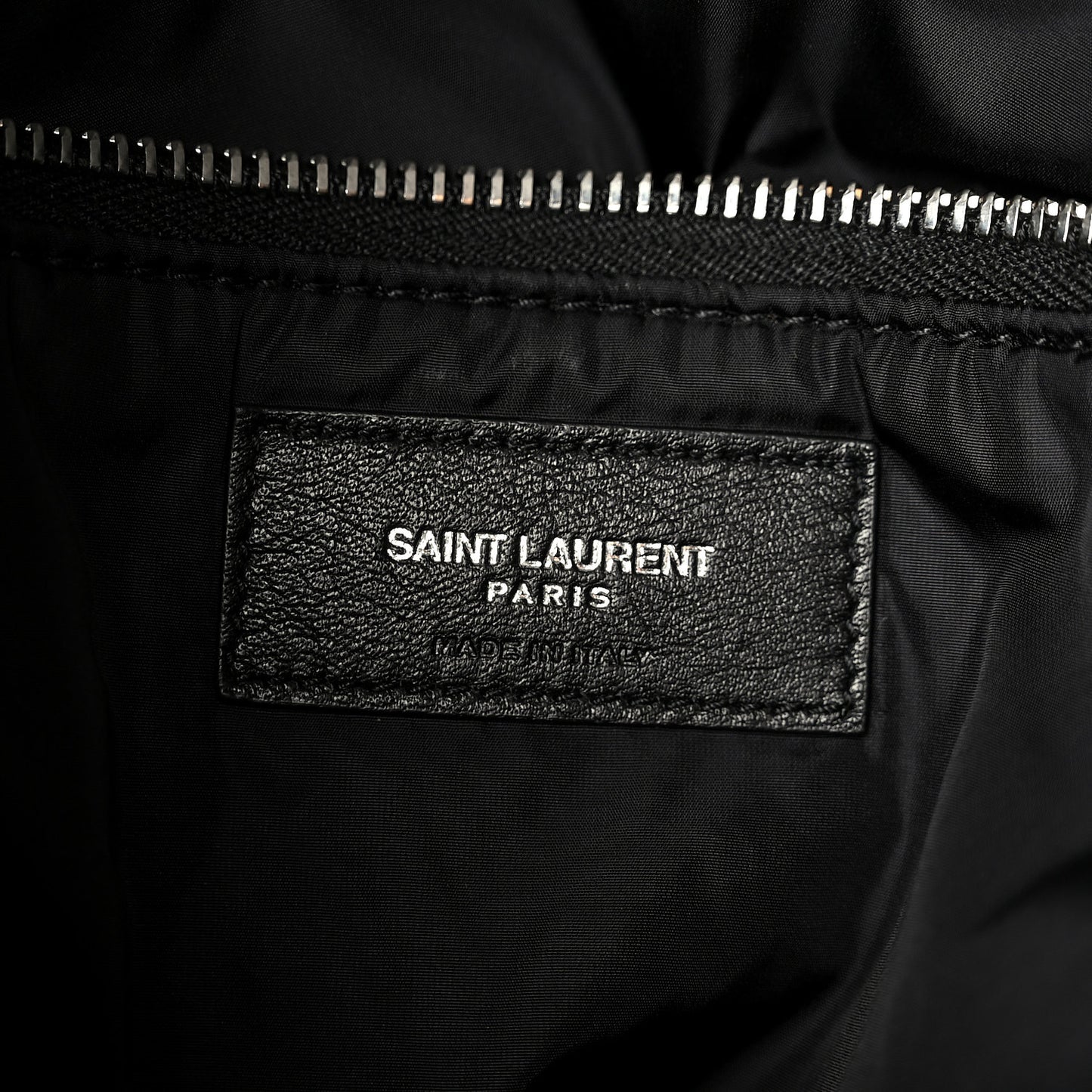 Econyl Nylon Lou Puffer Messenger Black