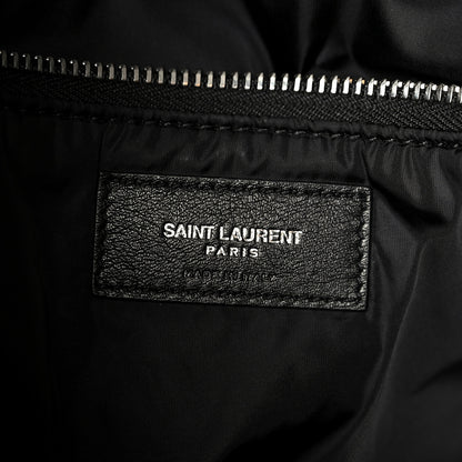 Saint Laurent Econyl Nylon Lou Puffer Messenger Black 6 of 10