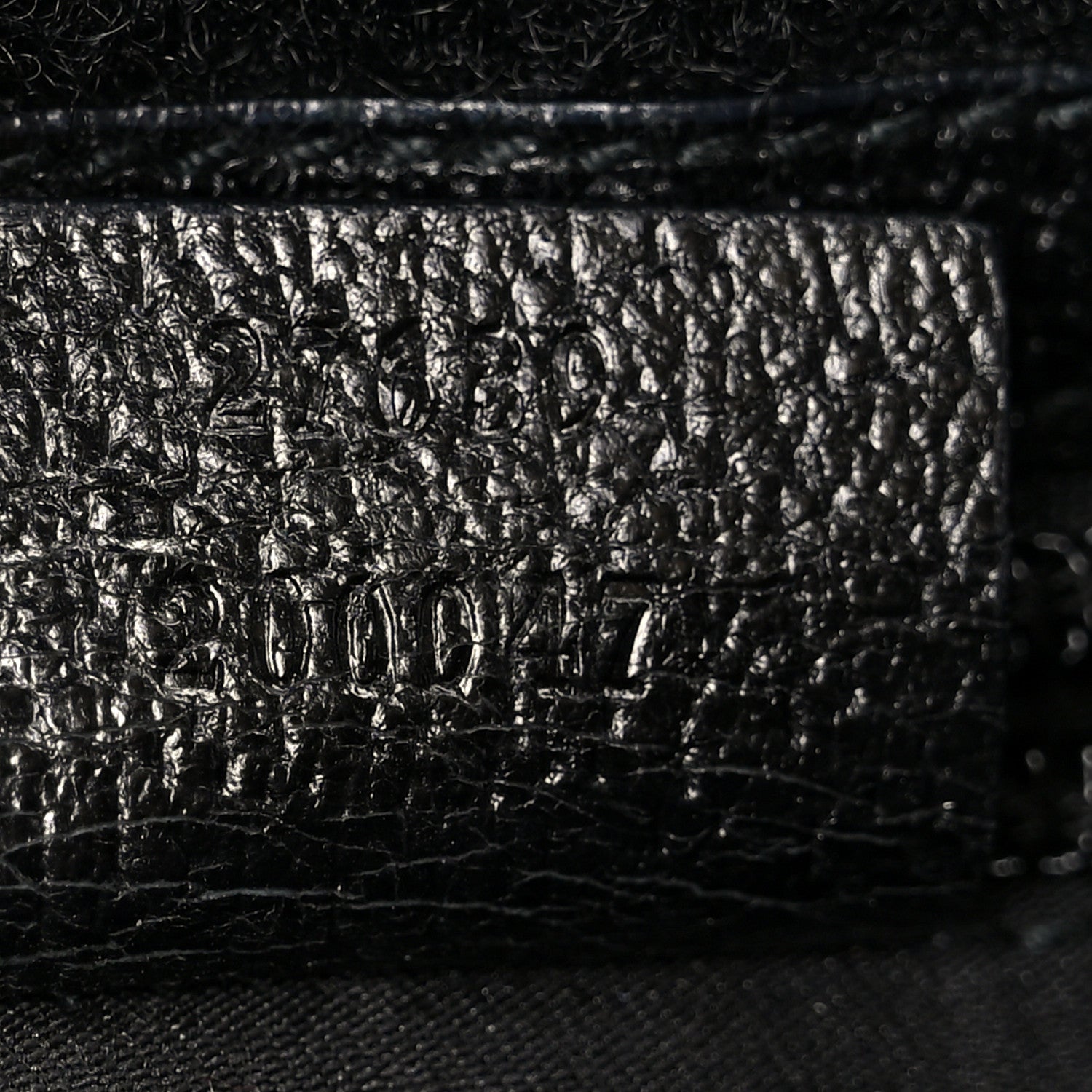 Gucci GG Monogram Messenger Crossbody Bag Black 7 of 10