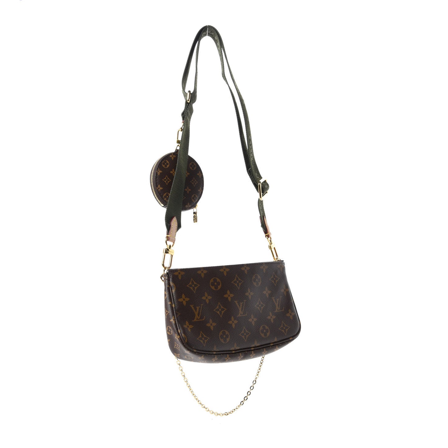 Monogram Multi Pochette Accessories Kaki
