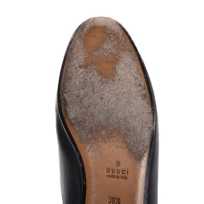 Gucci Calfskin Womens Princetown Slippers 38.5 Black 10 of 16