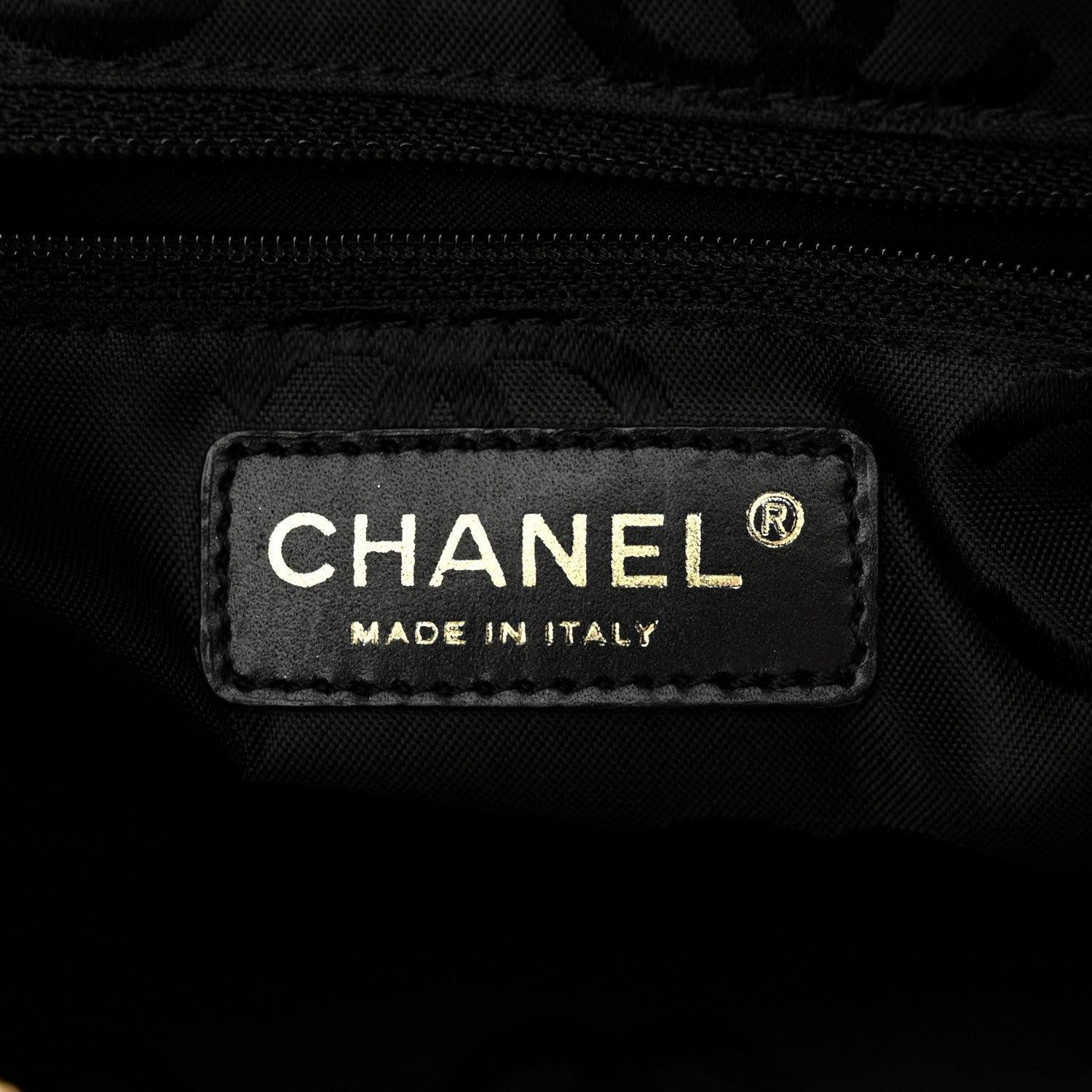 Chanel Calfskin Wild Stitch Chain Bag Black 6 of 10