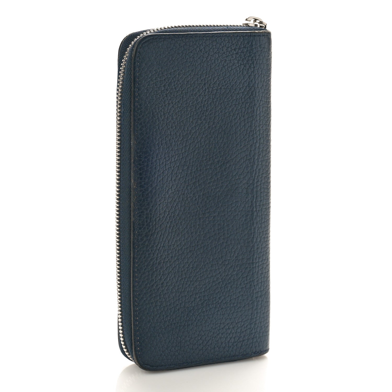 Louis Vuitton Taurillon Vertical Zippy Wallet Navy 3 of 10