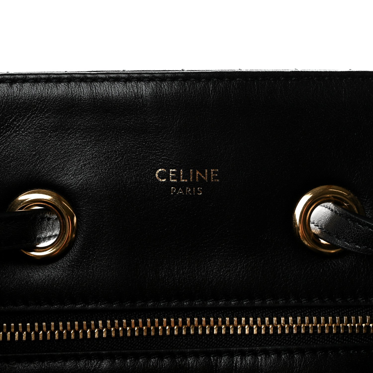 Celine Calfskin Quilted Small C Backpack Black Black 6 of 10