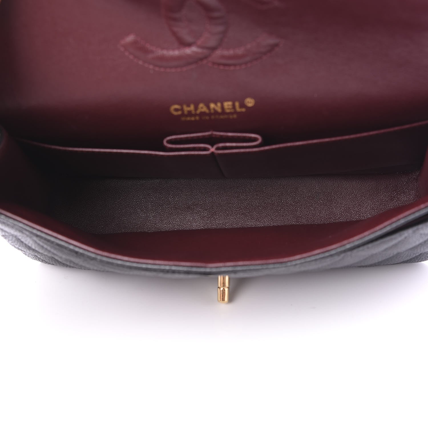 Chanel Caviar Quilted Medium Double Flap Black 6 of 12