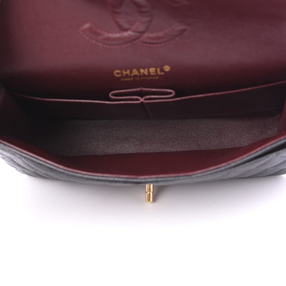 Chanel Caviar Quilted Medium Double Flap Black 6 of 12