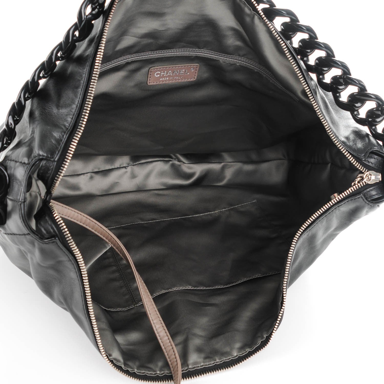 Chanel Calfskin Modern Chain Hobo Black 5 of 7