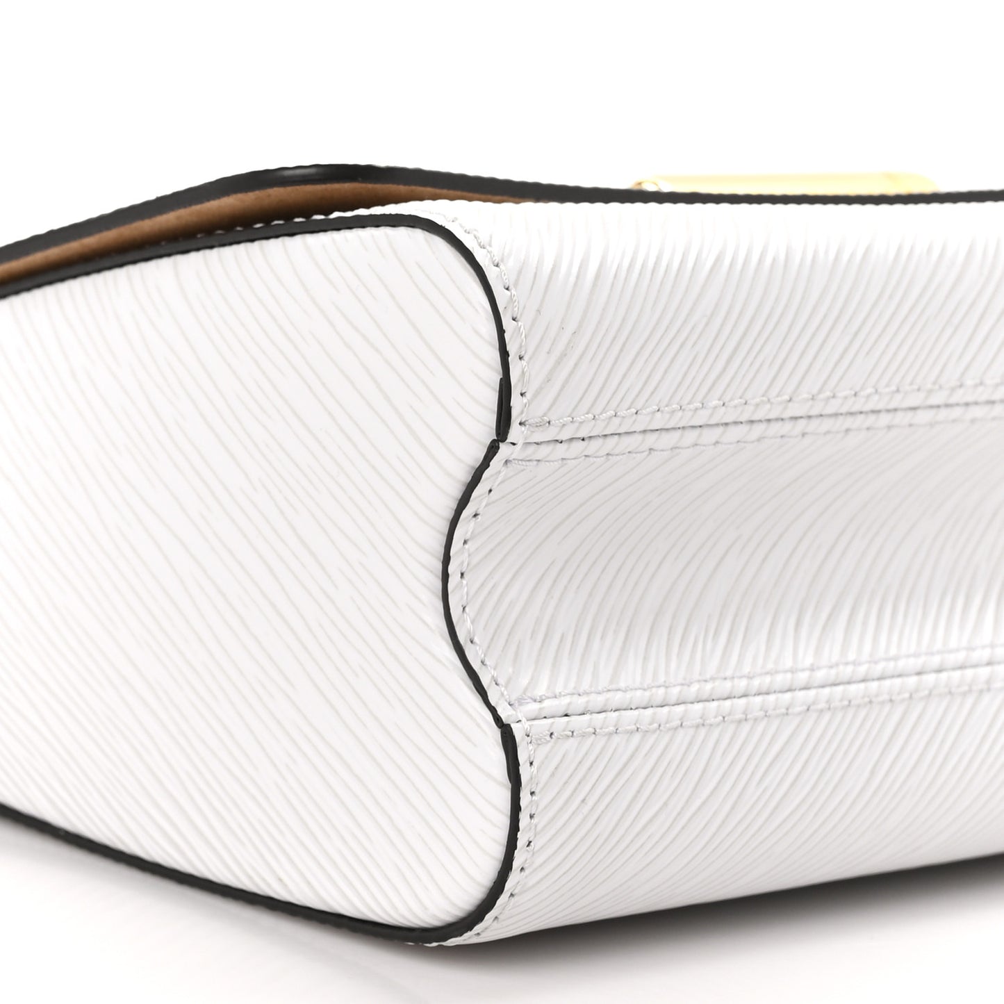 Epi Twist Shoulder Bag MM White