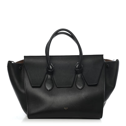 Celine Smooth Calfskin Small Tie Knot Tote Black 1 of 13