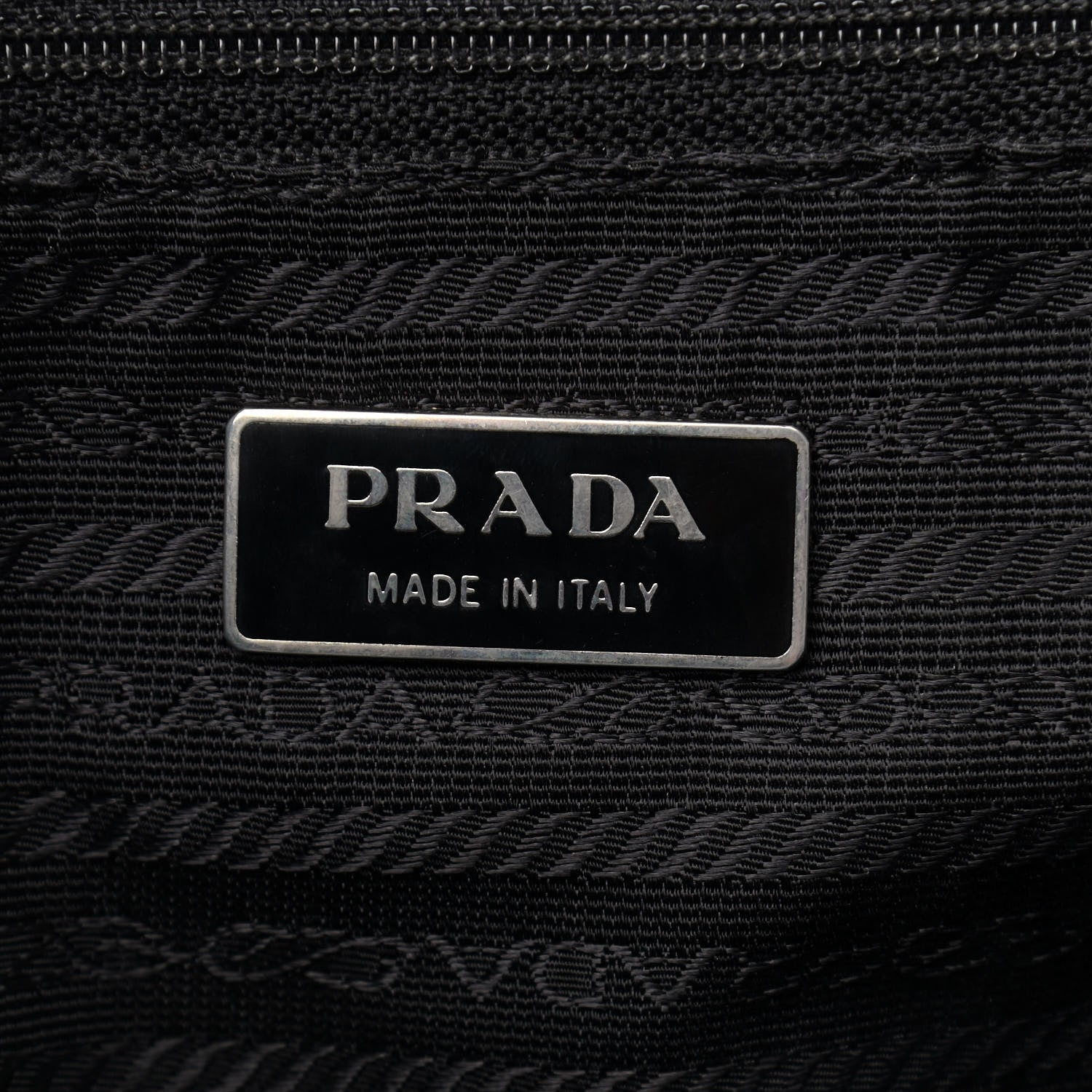 Prada Nylon Vela Medium Backpack Black 6 of 11