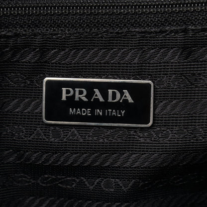 Prada Nylon Vela Medium Backpack Black 6 of 11