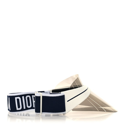 Christian Dior Mirrored DiorClub1 Sun Visor Navy 5 of 9