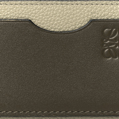 Loewe Soft Grained Calfskin Coin Card Holder Sage Green Dark Khaki Green 8 of 9