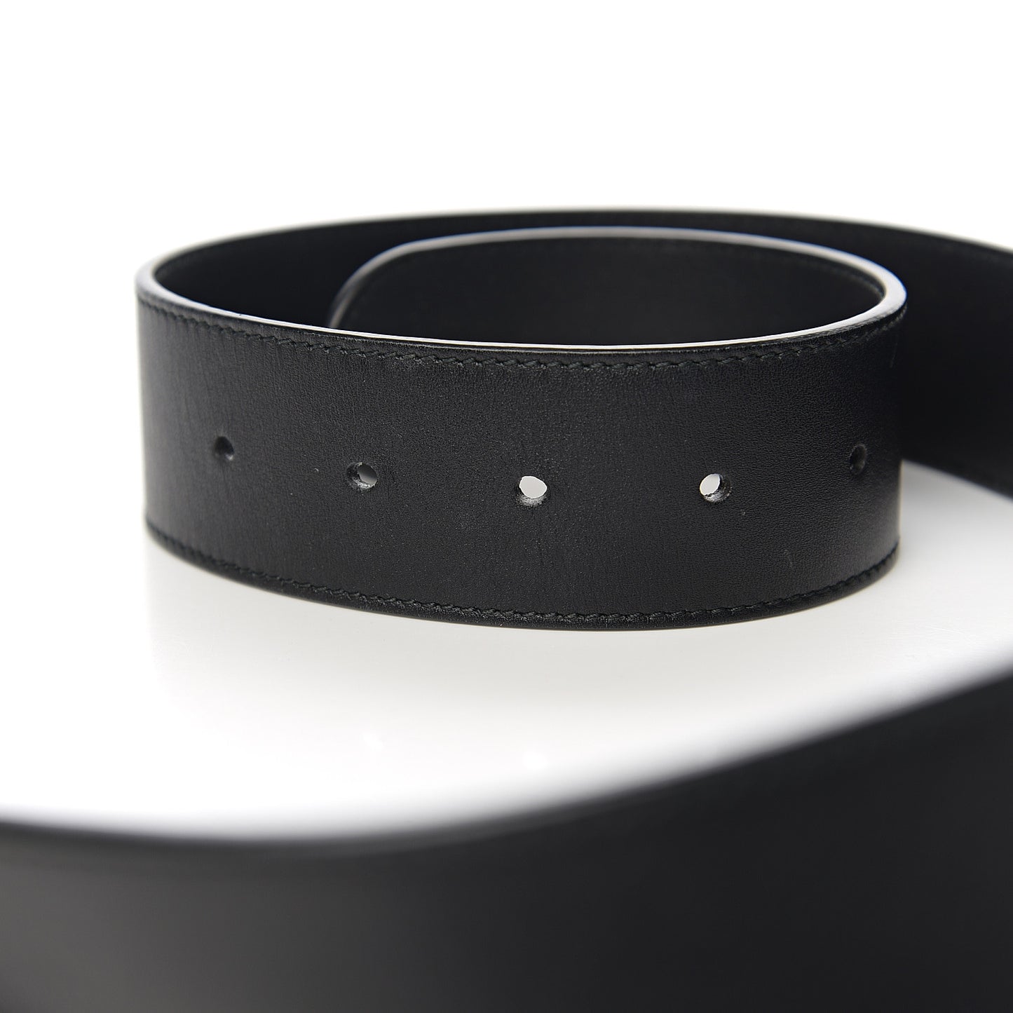 Calfskin Double G 40mm Belt 80 32 Black