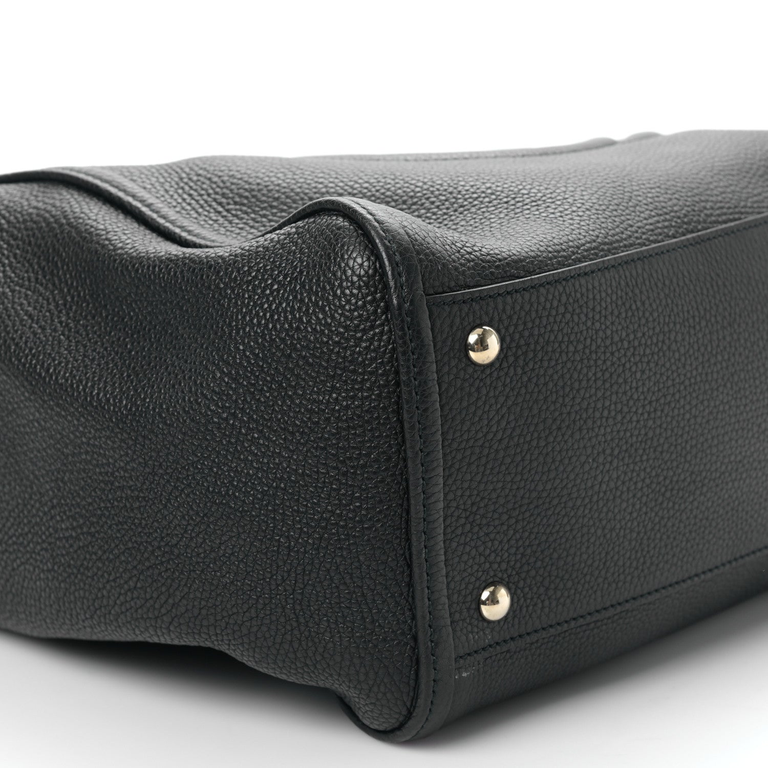 Gucci Pebbled Calfskin Medium Soho Shoulder Bag Black 8 of 9