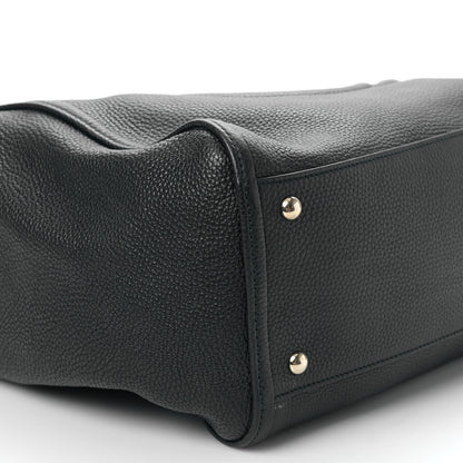 Gucci Pebbled Calfskin Medium Soho Shoulder Bag Black 8 of 9