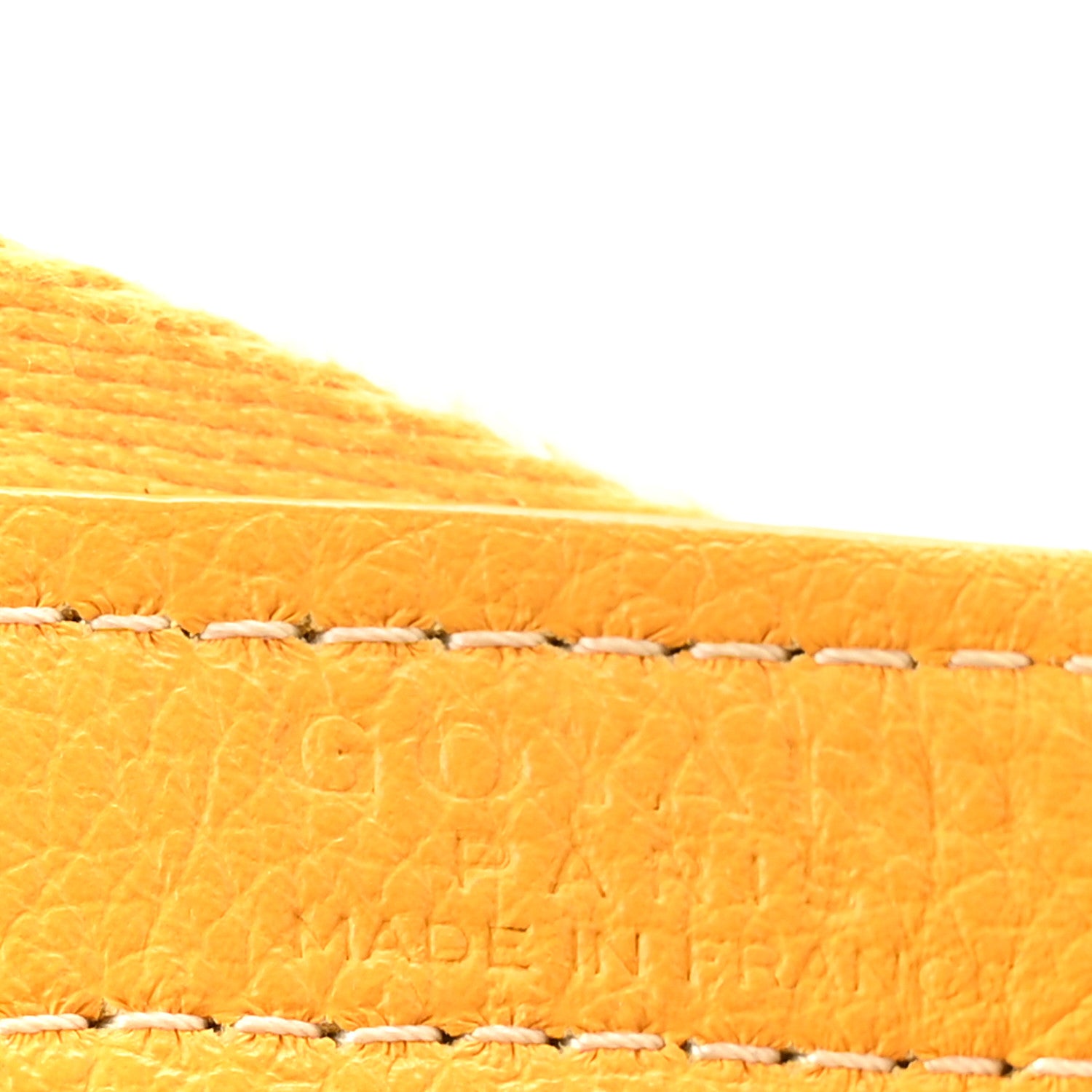 Goyard Goyardine Capetien Messenger Bag Yellow 6 of 10