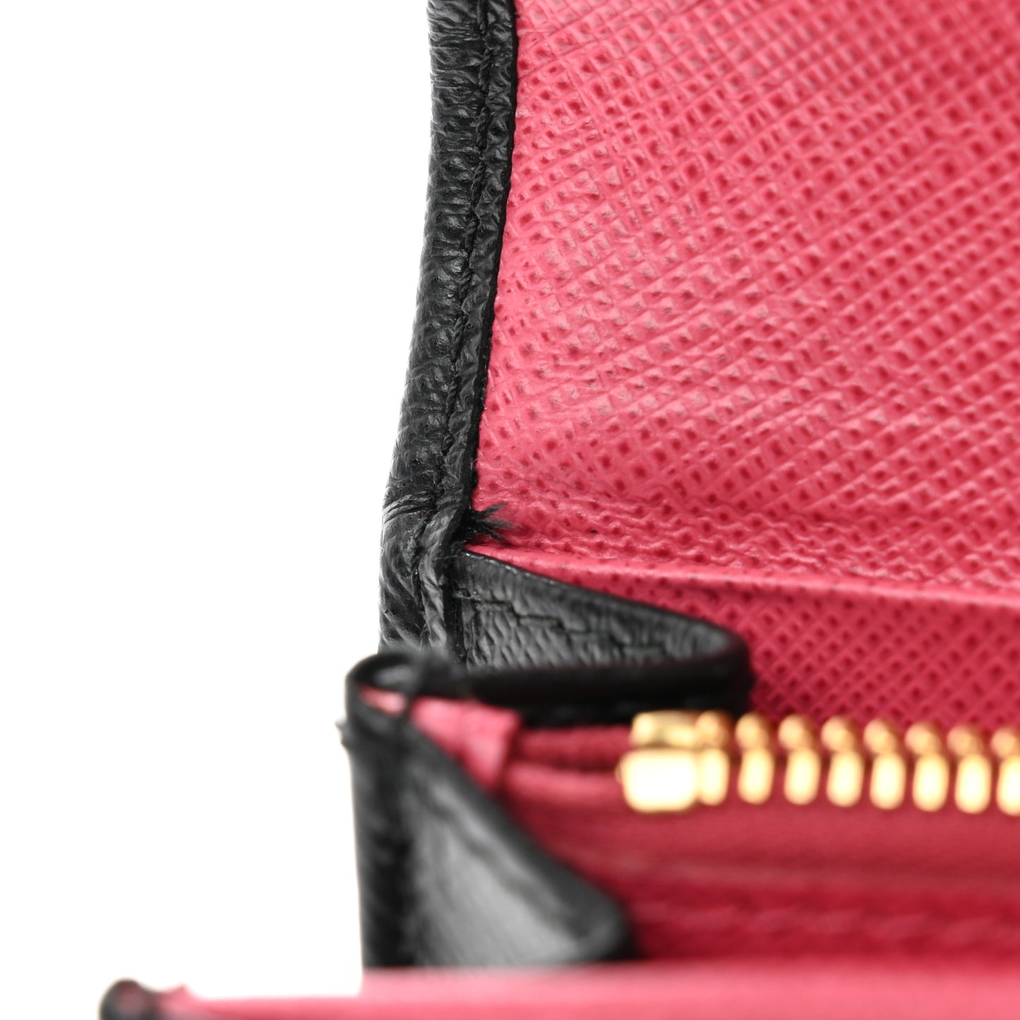 Saffiano Continental Flap Wallet Black Ibisco