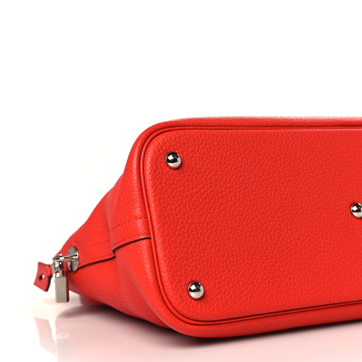 Hermes Taurillon Clemence Bolide 35 Rouge Pivoine 8 of 9