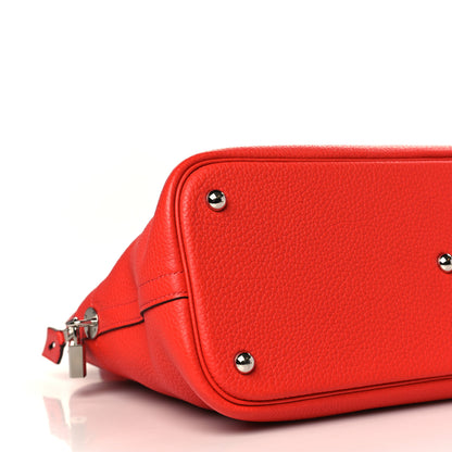 Hermes Taurillon Clemence Bolide 35 Rouge Pivoine 8 of 9