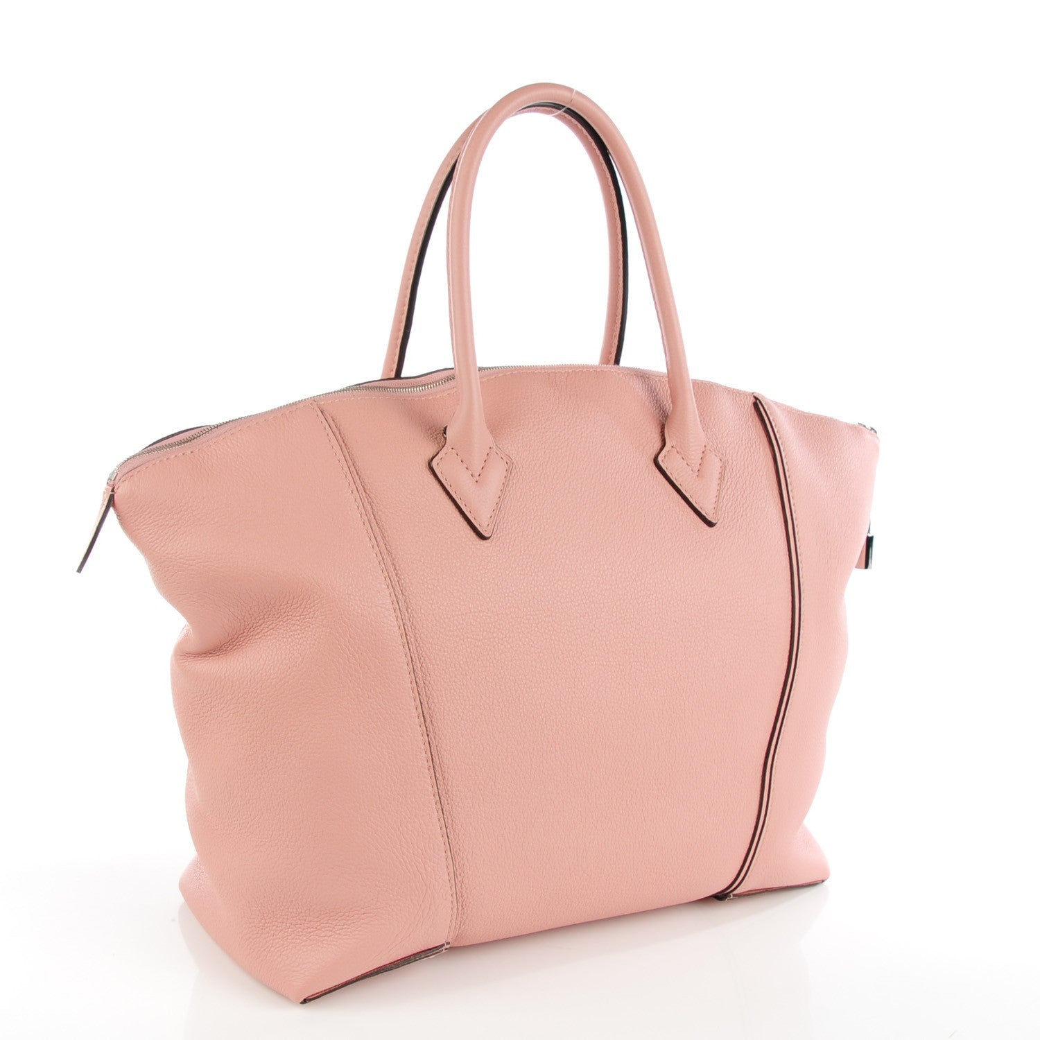 Louis Vuitton Veau Cachemire Soft Lockit MM Magnolia 3 of 7