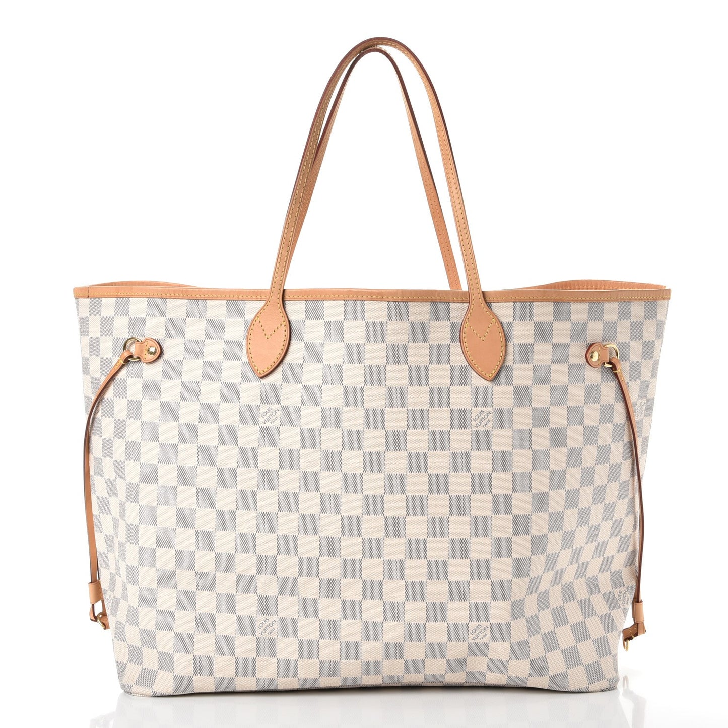 Damier Azur Neo Neverfull GM Rose Ballerine