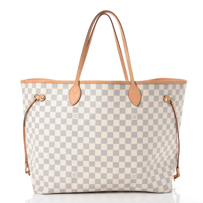 Louis Vuitton Damier Azur Neo Neverfull GM Rose Ballerine 3 of 10