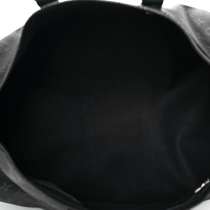 Louis Vuitton Monogram Eclipse Keepall Bandouliere 45 5 of 8