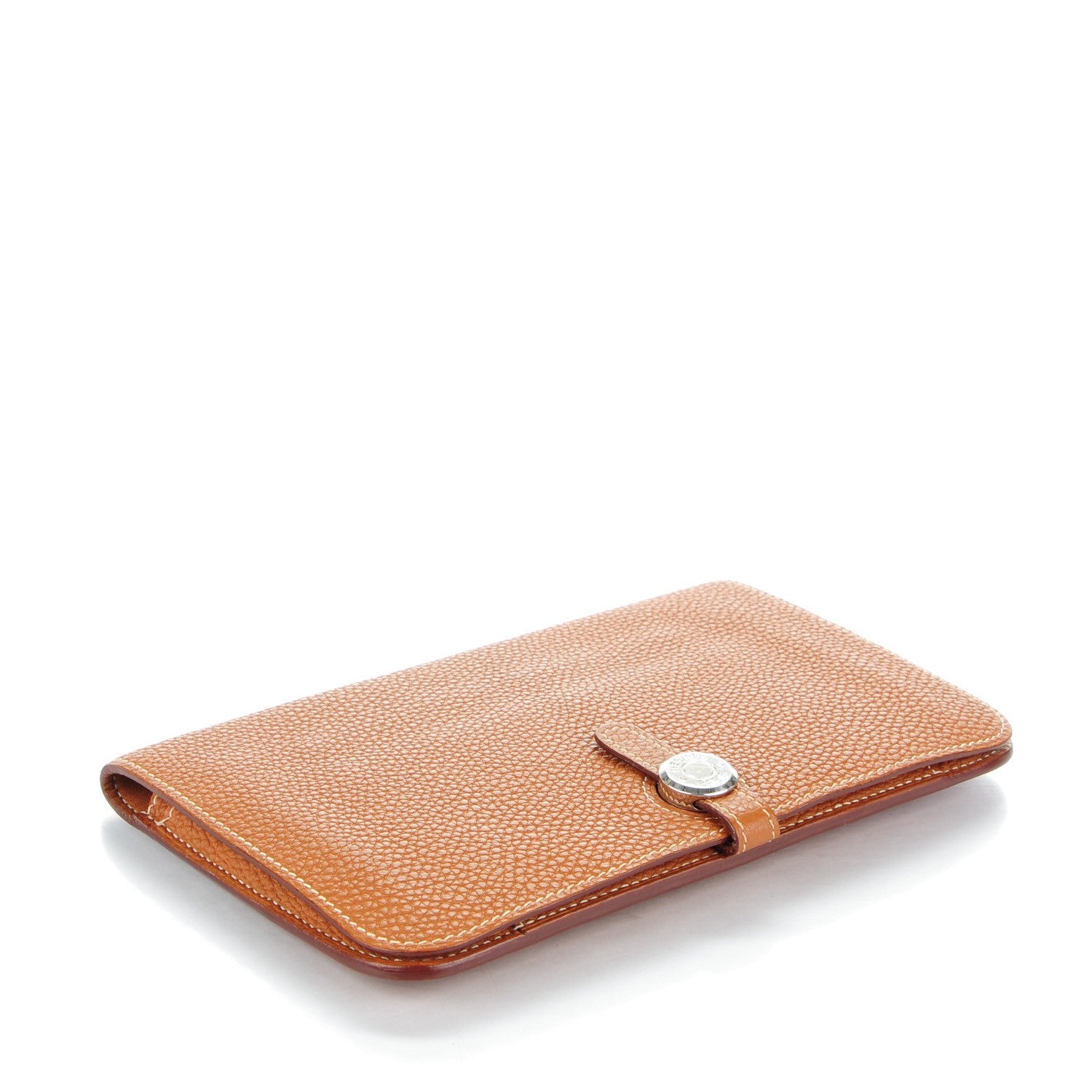 Hermes Togo Dogon Duo Wallet Gold 4 of 9