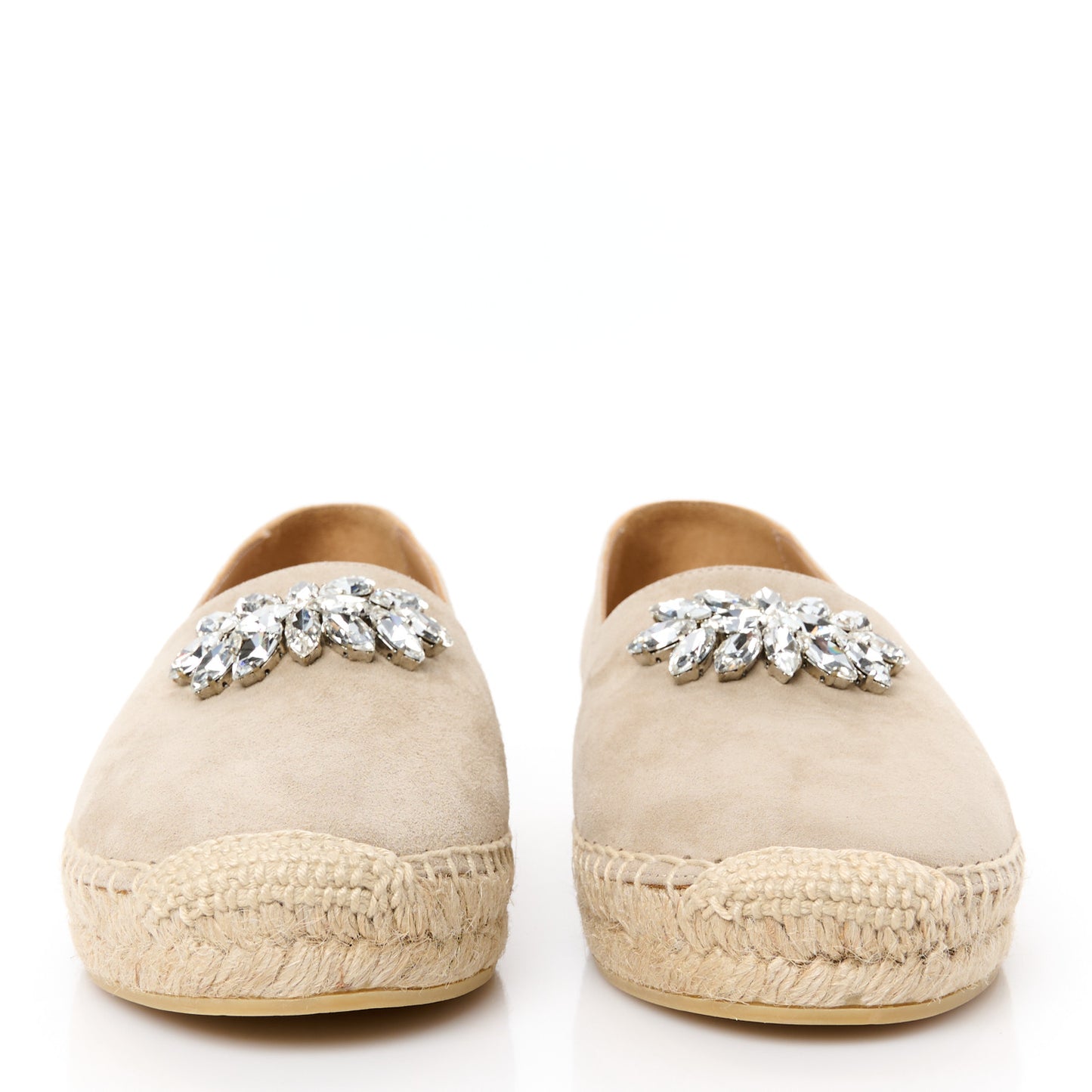 Camoscio Crystal Espadrilles 37 Corda