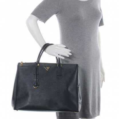 Prada Saffiano Lux Tote Nero Black 2 of 9