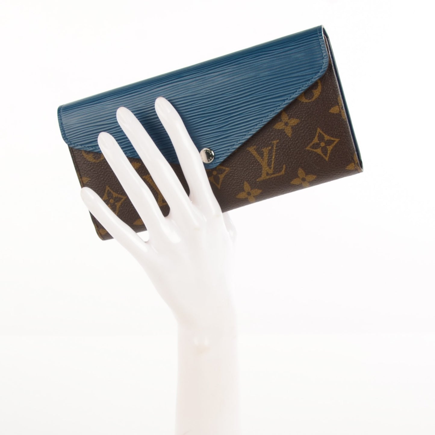 Monogram Epi Marie-Lou Long Wallet Safran