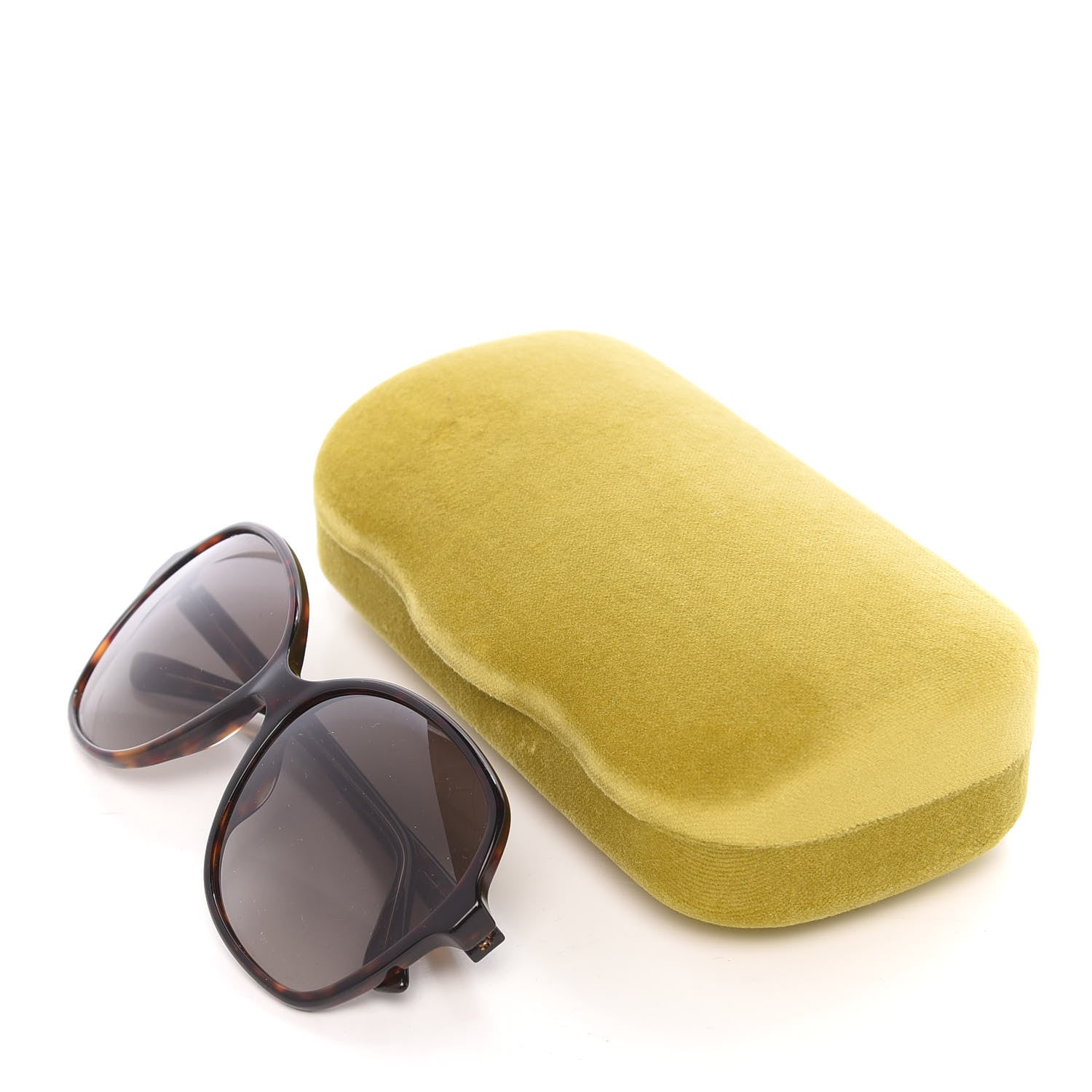 Gucci Acetate Oversize Round Frame Sunglasses GG0509S Tortoise 9 of 9