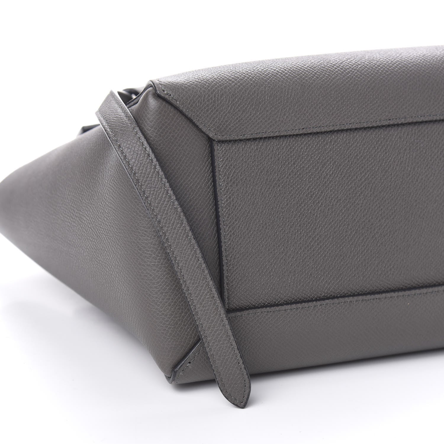 Celine Baby Grained Calfskin Micro Belt Bag Grey 9 of 10