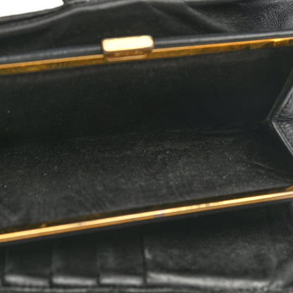 Chanel Caviar Timeless CC French Wallet Black 9 of 9