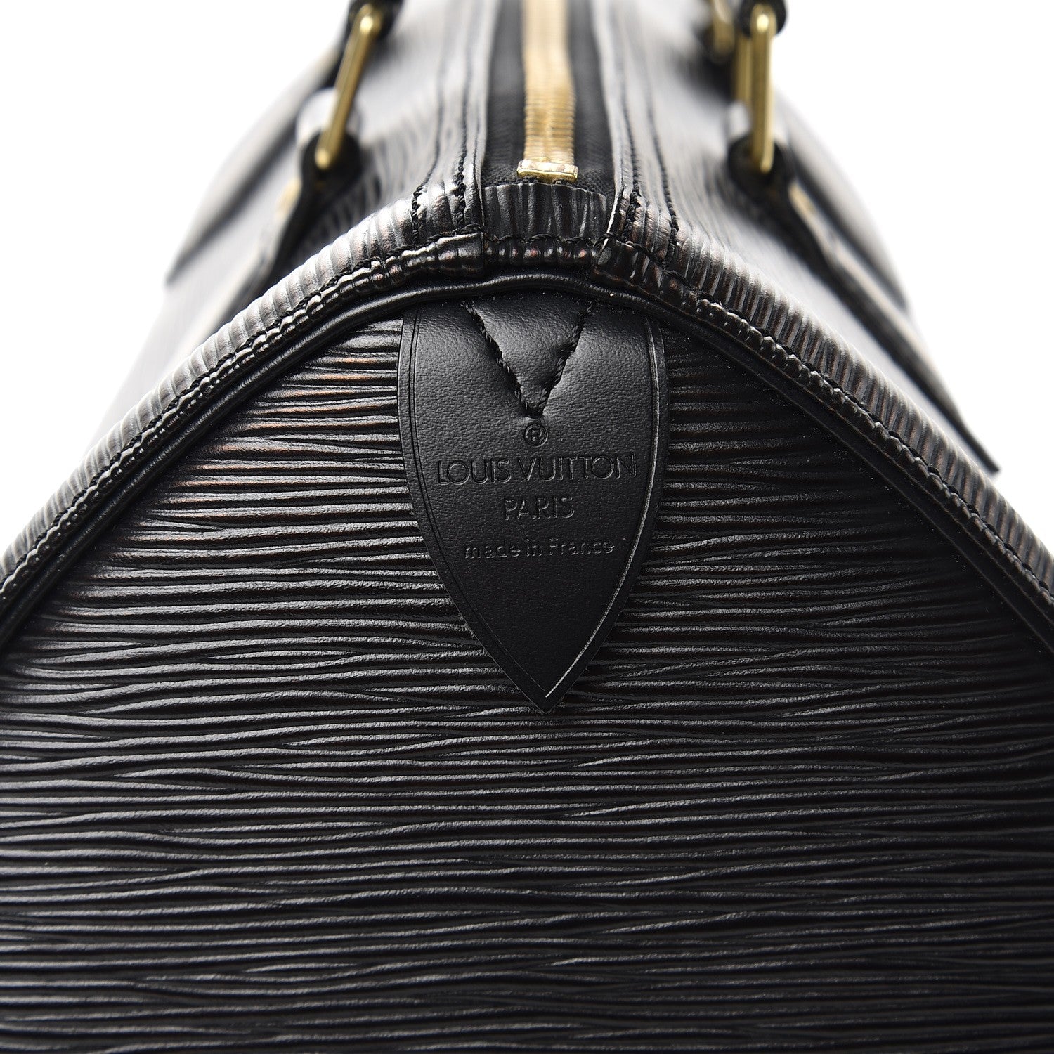 Louis Vuitton Epi Speedy 25 Black 6 of 10