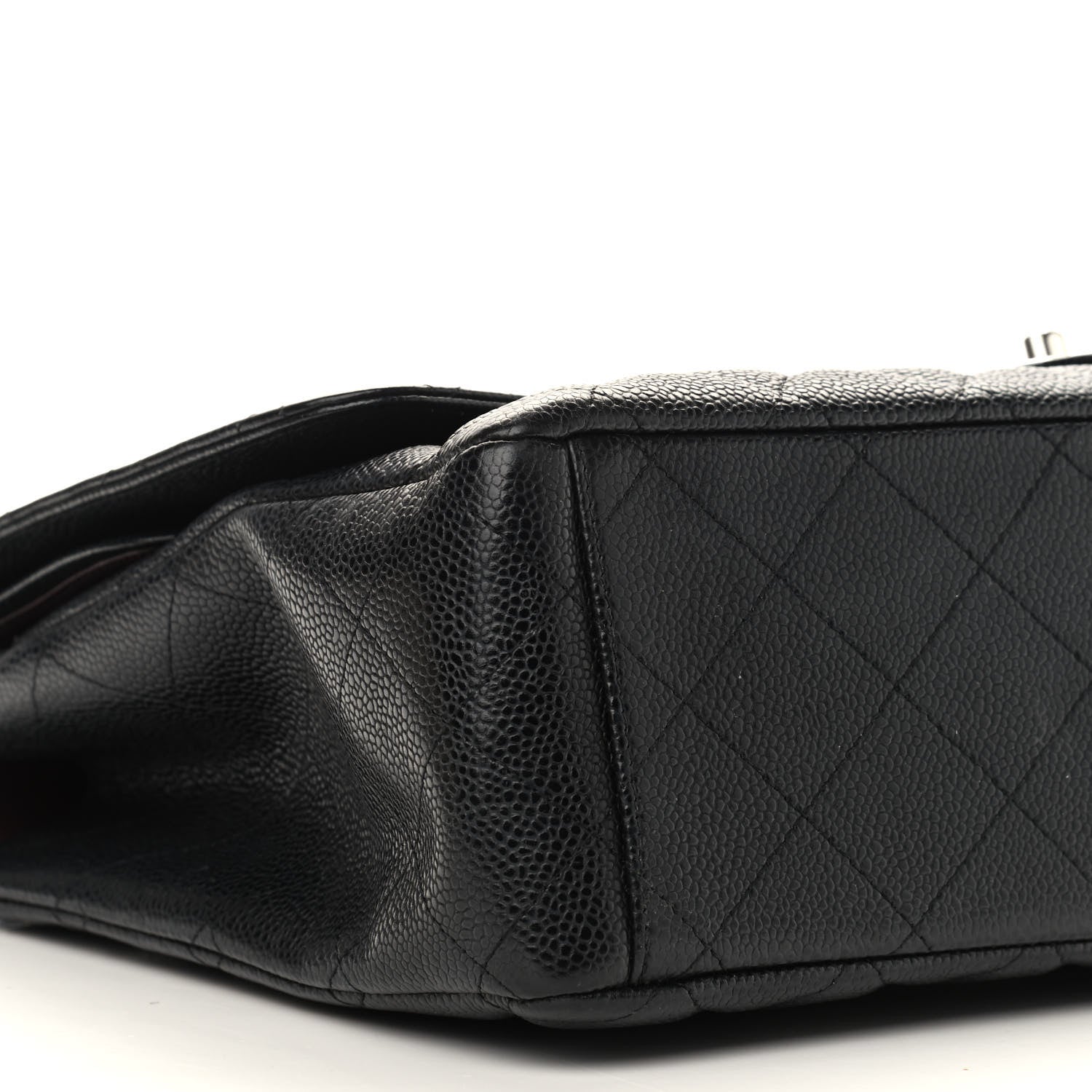Chanel Caviar Quilted Maxi Double Flap Black 9 of 10
