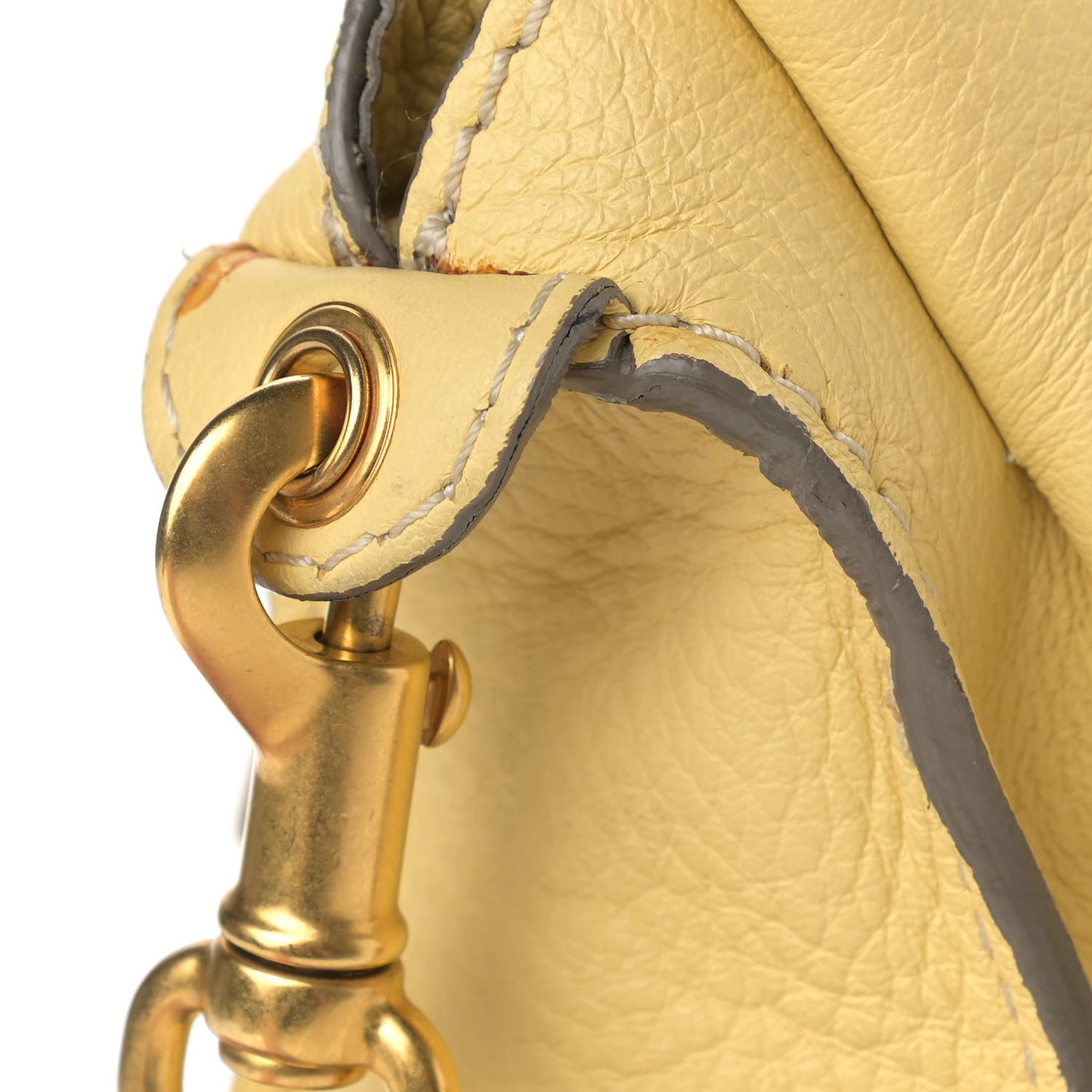 Calfskin Medium Marcie Satchel Sunlight