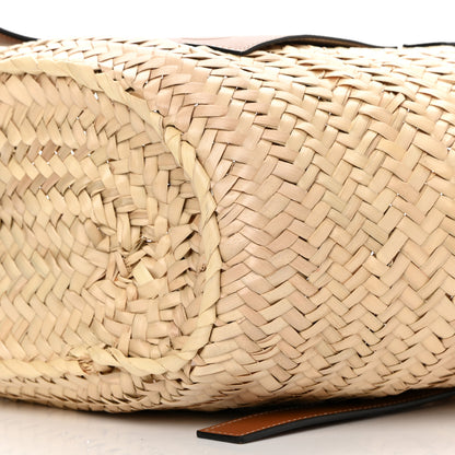 Loewe Raffia Basket Tote Bag Natural Tan 11 of 12