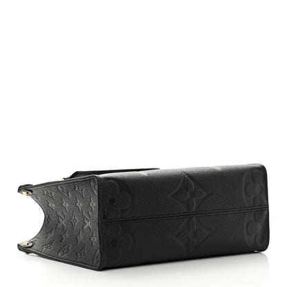 Louis Vuitton Empreinte Monogram Giant Onthego PM Black 4 of 10
